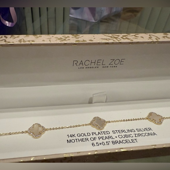 Rachel Zoe Jewelry - NWT Rachel Zoe 14k Gold Plated Bracelet